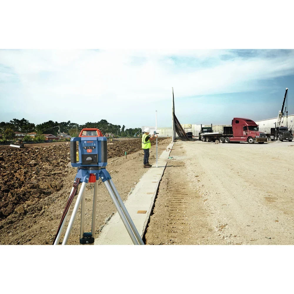Restored Bosch GRL2000-40HK-RT REVOLVE2000 Self-Leveling Cordless Horizontal Rotary Laser Kit (Refurbished)
