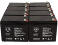 SPS Brand 12V 9Ah Replacement Battery (SG1290T2) for SEA DOO DOLPHIN, ZS01 PRO (Terminal T2) (8 Pack)