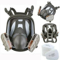 Full Face Gas Mask Respirator Set Painting Spraying w/Filters for 6800 Facepiece