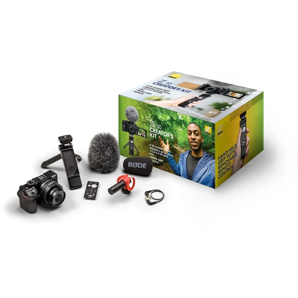 Z 30 Creators Kit w/ NIKKOR DX 16-50mm f/3.5-6.3 VR