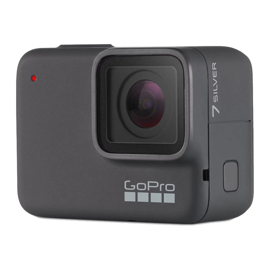 Restored GoPro HERO7 Silver Waterproof Digital Action Camera with Touch Screen 4K HD Video 12MP Photos Sport Camera (Refurbished)