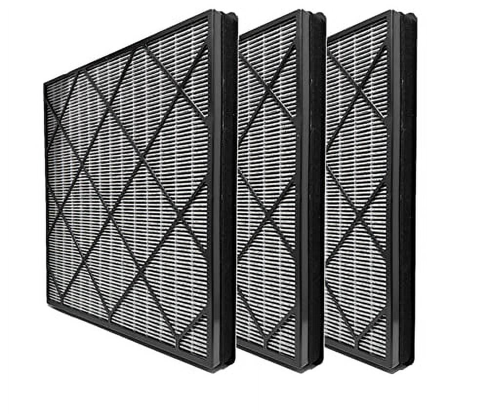 HE400 True HEPA Filter Replacement Activated Carbon Infpre-owned Advanced Odor Lock For Shark Air Purifier 4 Fan HE401 HE402 HE405, 3 Packs
