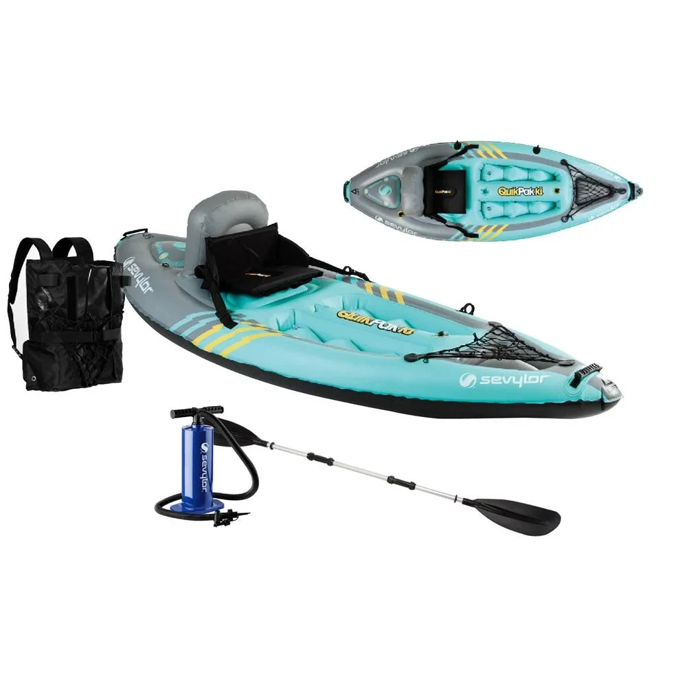 Sevylor K1 Quikpak InfLatitudeable Kayak