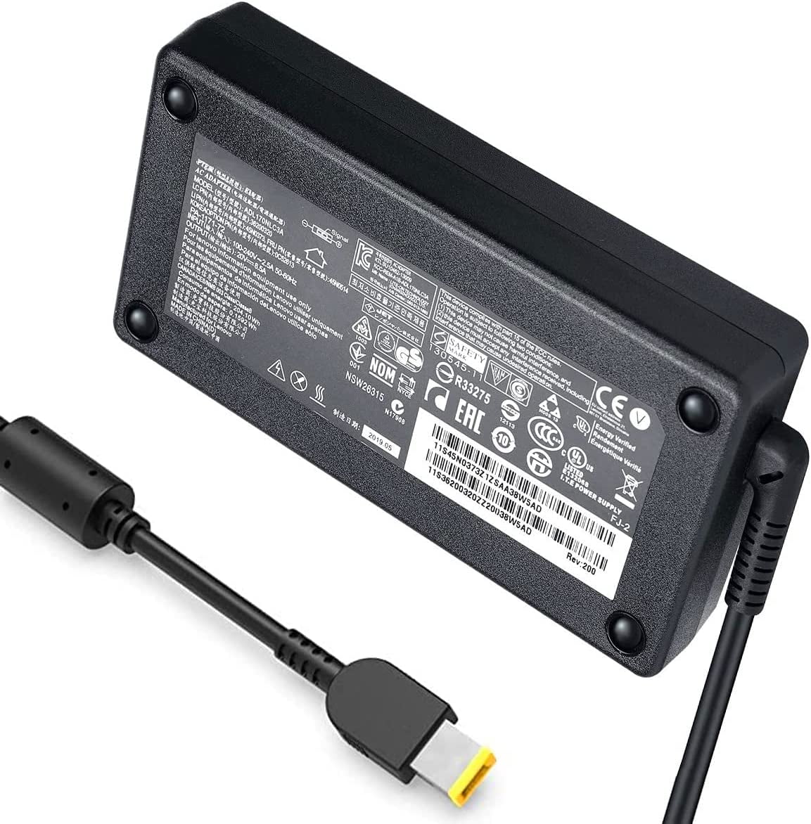 170W AC Adapter Laptop Charger for  ThinkPad x1 P50 P51 P52 P53 P70 P71 P73 W540 W541 T540P P15 P17 P15v P15 g
