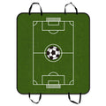 GCKG Soccer Ground Pet Car Seat Cover,Soccer Ground Pet Car Seat Cover Dog Car Seat Mat Hammock Cargo Mat Trunk Mat For Cars Trucks and SUV 54x60 inches