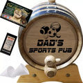 Dad's Sport's Pub (012) - Engraved American Oak Aging Barrel