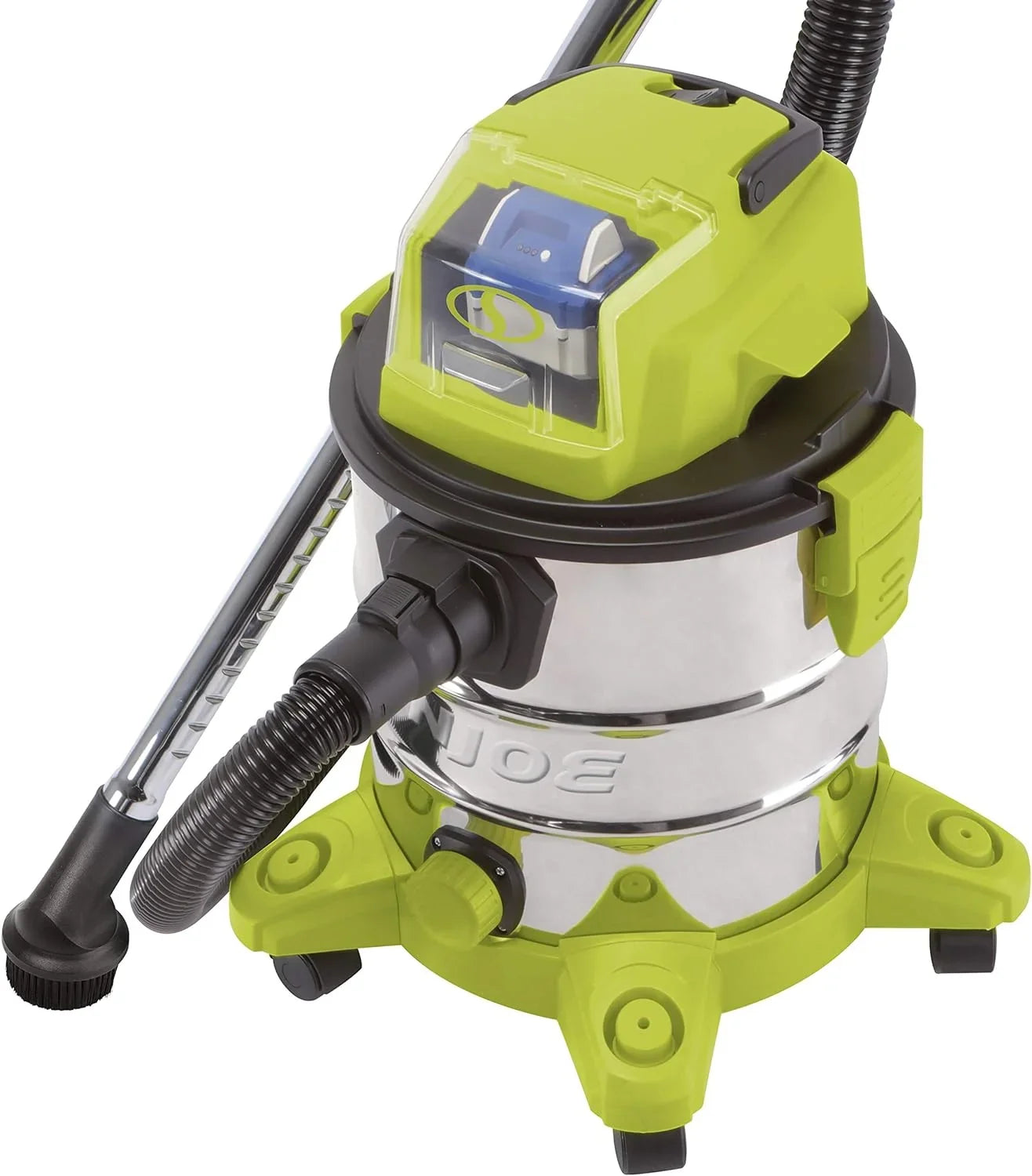 FJU -WDV6000 24-Volt 5.3-Gallon Cordless Wet/Dry Vacuum, 5.3 Gallon, , (w/ 4.0-Ah Battery and )
