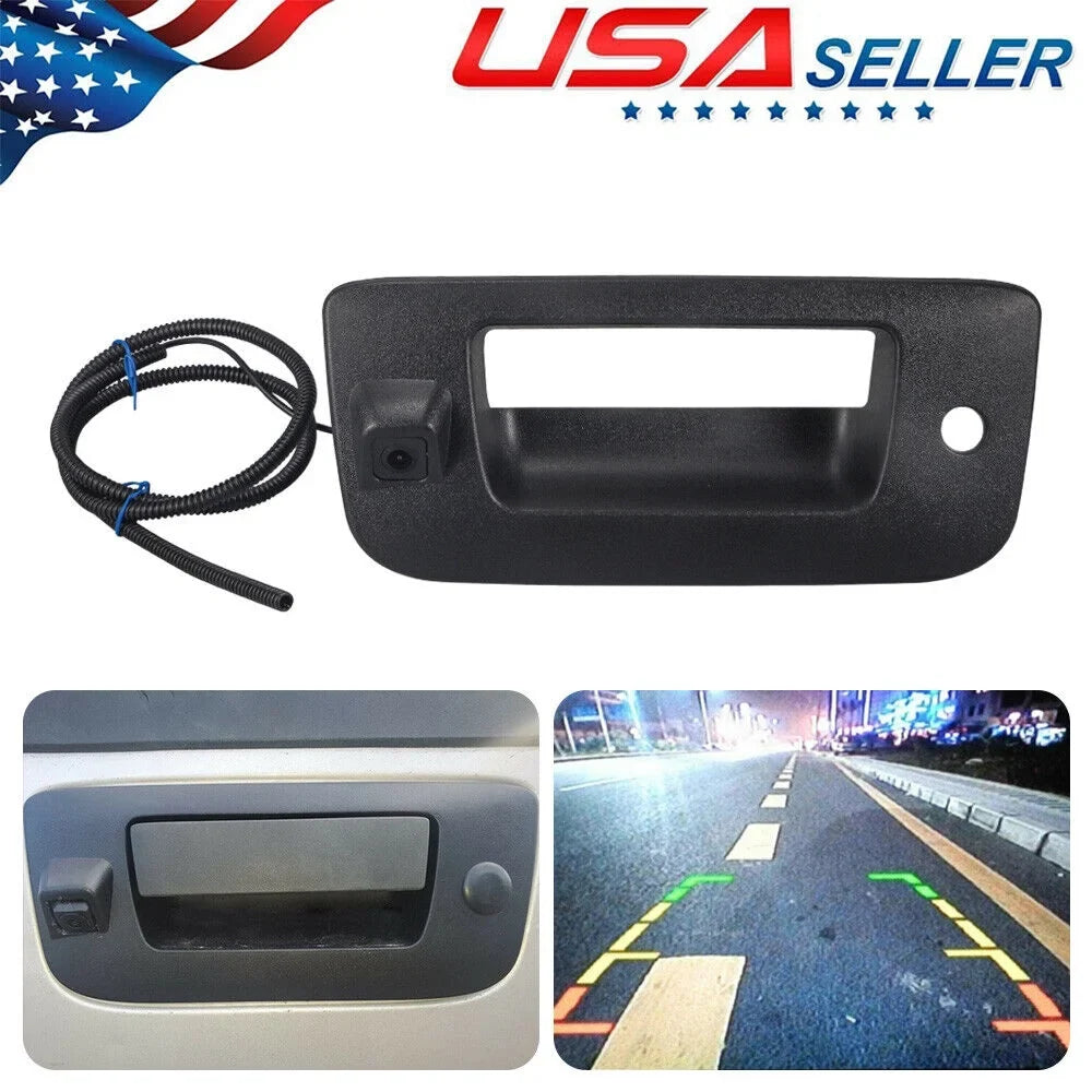 Paddsun For Chevy Silverado/GMC Sierra Rear View Backup Tailgate Handle Camera 07-13