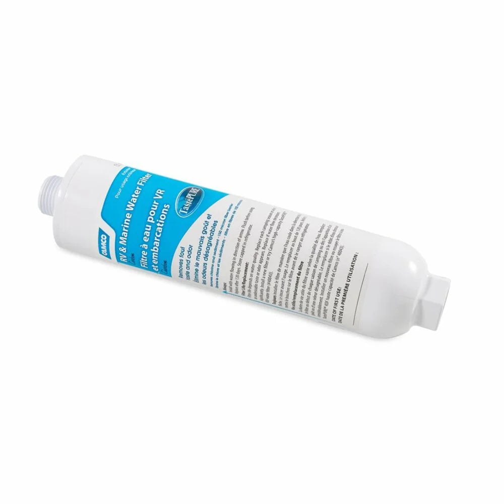 Camco 40646 - TastePURE KDF 2.5 GPM White Water Filter