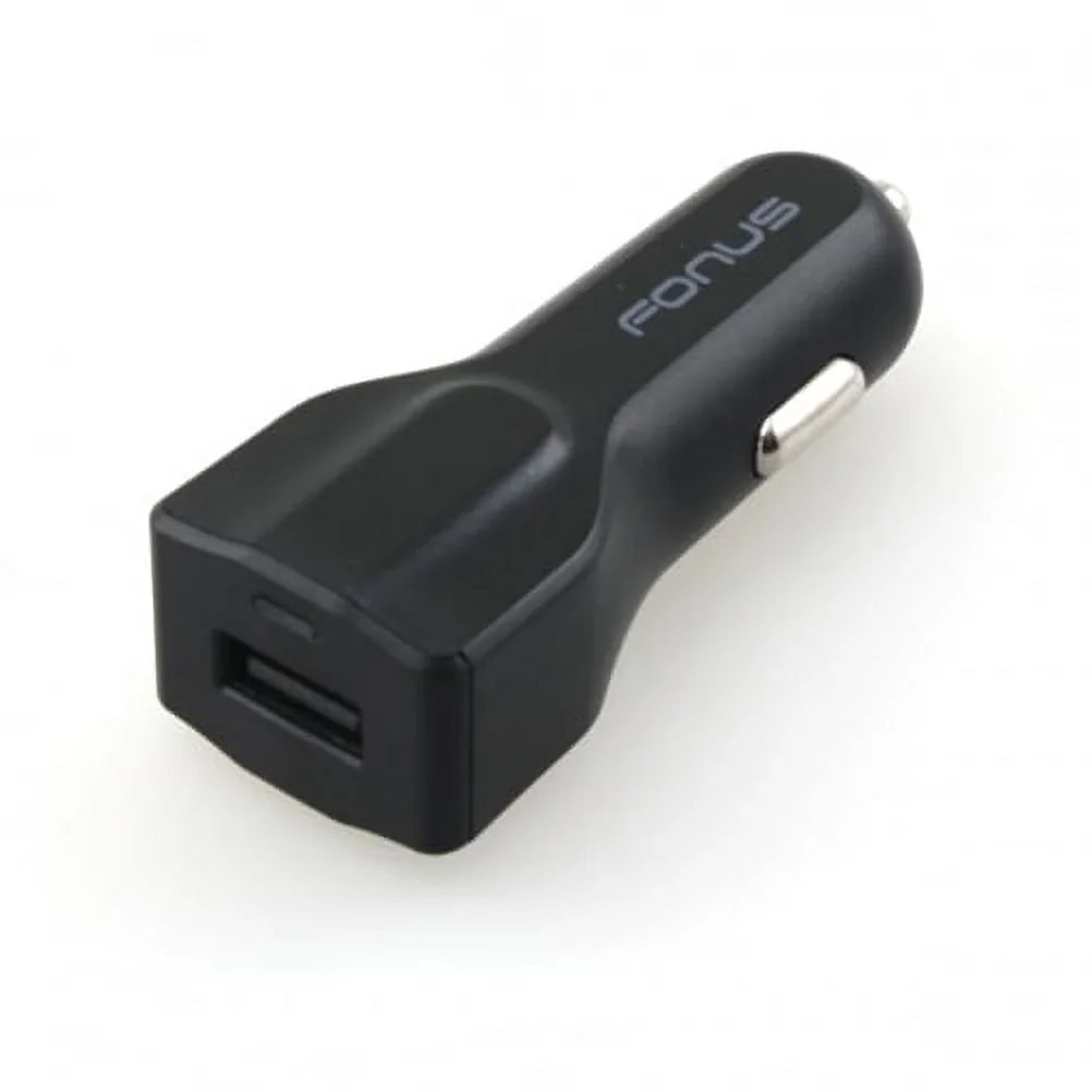 Type-C 3ft Metal USB Cable w USB Port Fast 18W Car Charger G4M for  Galaxy Tab S3 9.7 S9 Plus, S8+ S8, S10e S10 Plus active 5G Note 9 8 10 Plus A9 A50 A20 A10e - Sonim XP8 XP3
