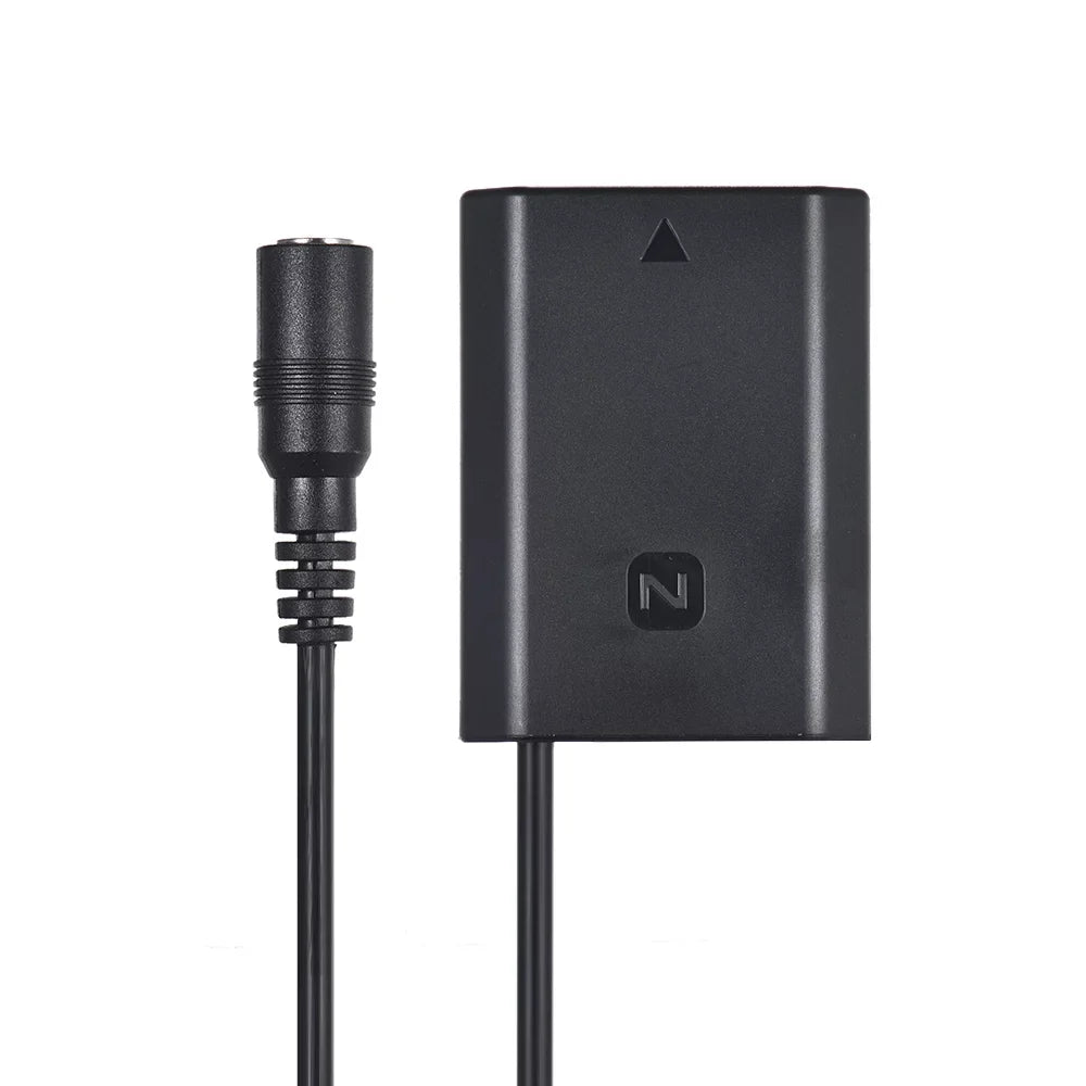 Andoer Adapter,A7III A9 A7RIII Battery A7III A9  Coupler Dual NP-FZ100  Coupler Dummy Battery A7III Dual USB Adapter A9 A7RIII A7SIII Adapter Dummy Battery Dual U-SB Adapter USB  Coupler