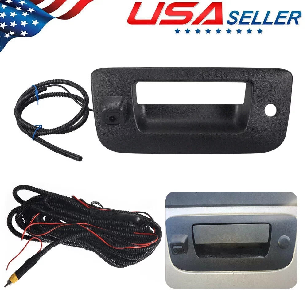 Paddsun For Chevy Silverado/GMC Sierra Rear View Backup Tailgate Handle Camera 07-13