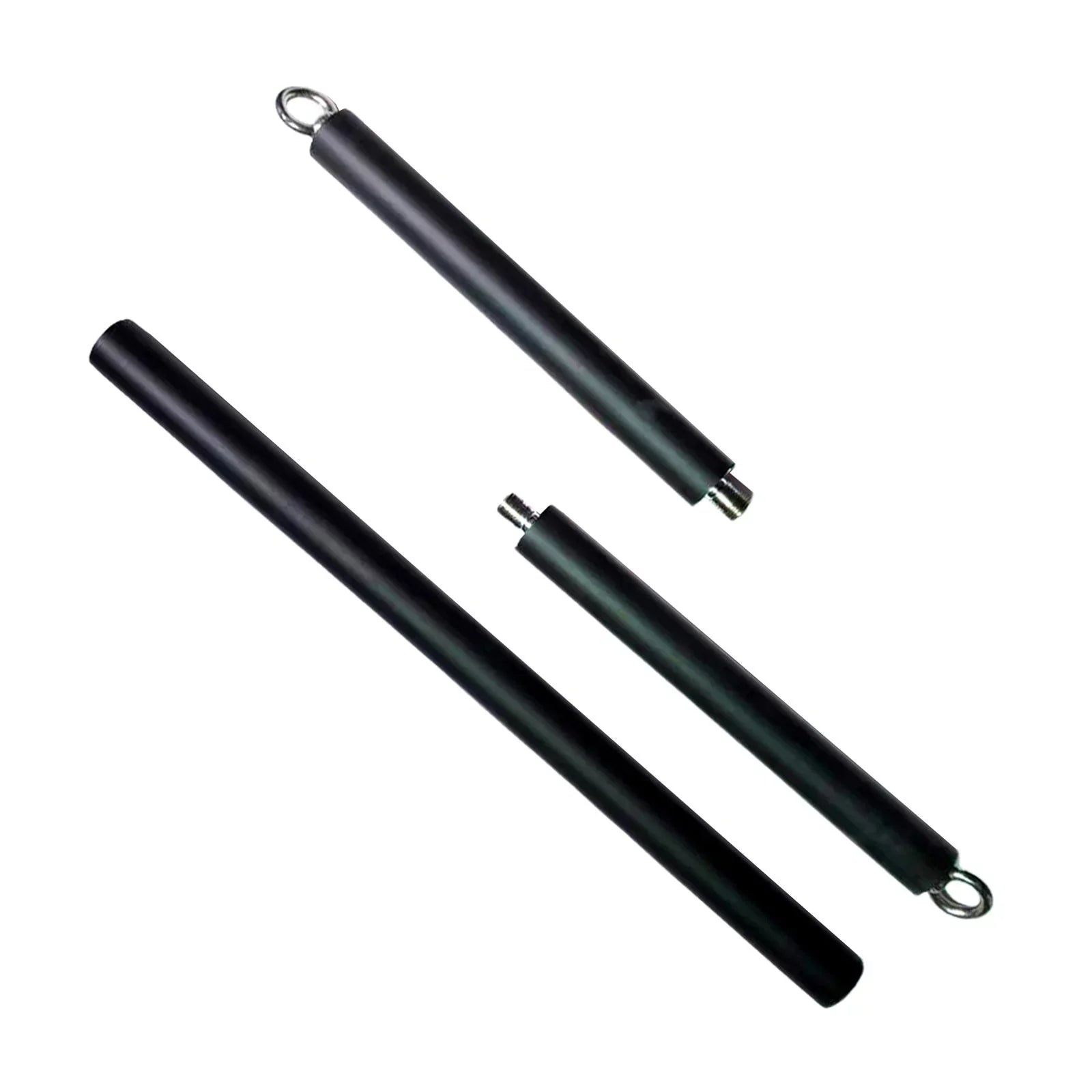 LAT Pull Down Bar Cable Machine Attachment Bar for Workout Back Arm Home Gym 3 Sections 100cm