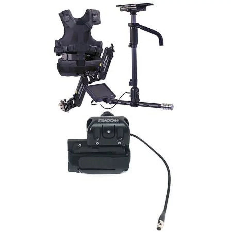 AERO Sled with 7" Monitor, A-15 Arm and Vest With SteadiCam  BP-U Battery Mount