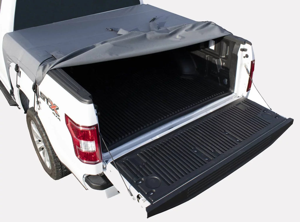 Qwiktarp Inc Truck Bed Cover: 2018 - 2023 Short Bed Chevy Colorado, GMC Canyon, Toyota Tacoma, Ford Ranger