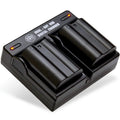 BM 2 EN-EL15B Batteries and Dual Bay Battery Charger for  Z6 Z7 D780 1 V1 D500 D600 D610 D750 D800 D810 D850 D7000 D7100 D7200 D7500 Cameras
