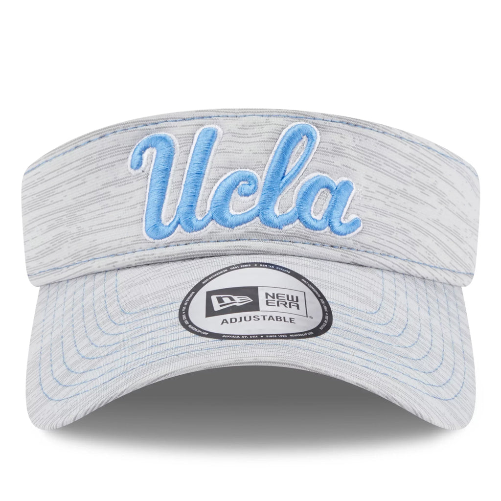 Men's New Era Gray UCLA Bruins Logo Adjustable Visor - OSFA