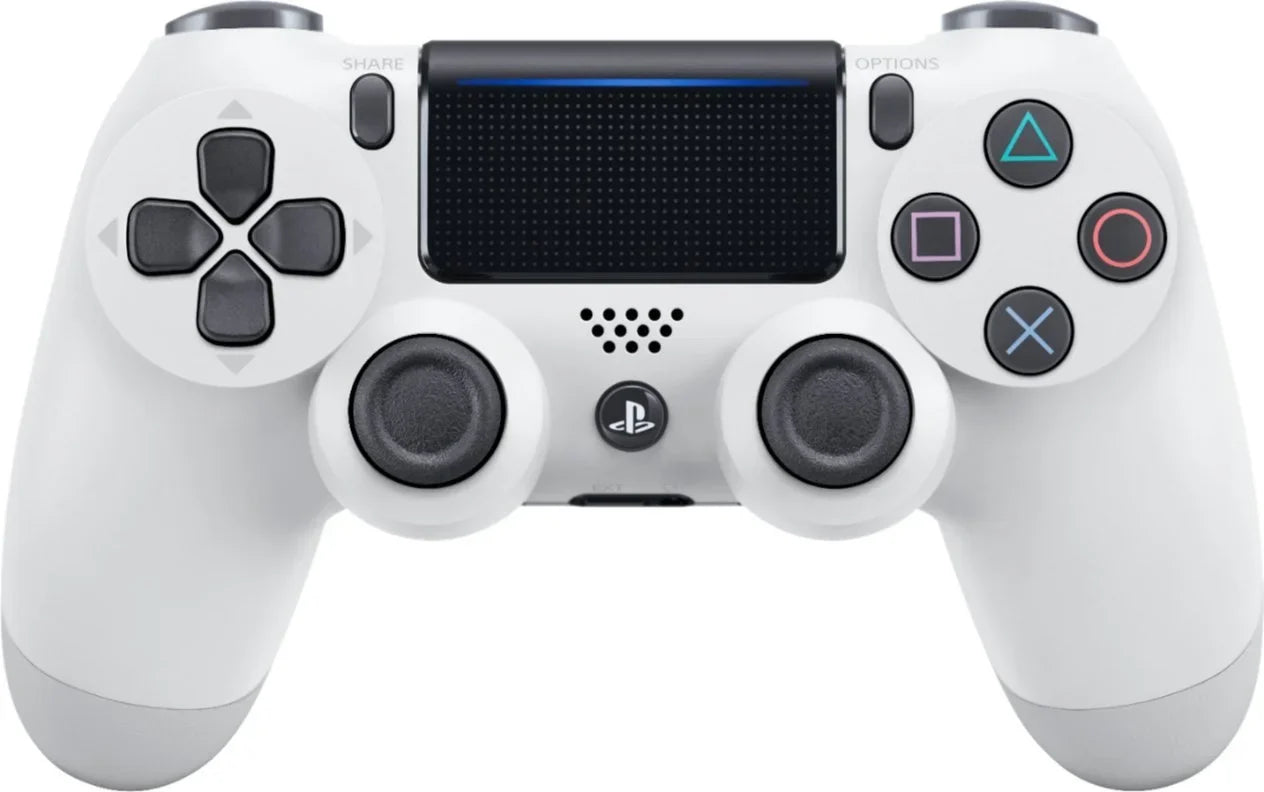 Restored  Playstation 4 Dualshock 4 White ( - Like New) (Refurbished)