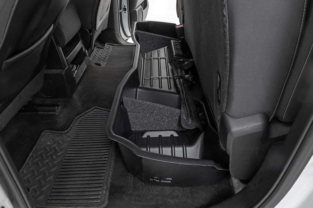 Rough Country Under Seat Storage for 14-18 1500 |15-19 2500HD/3500HD - RC09041