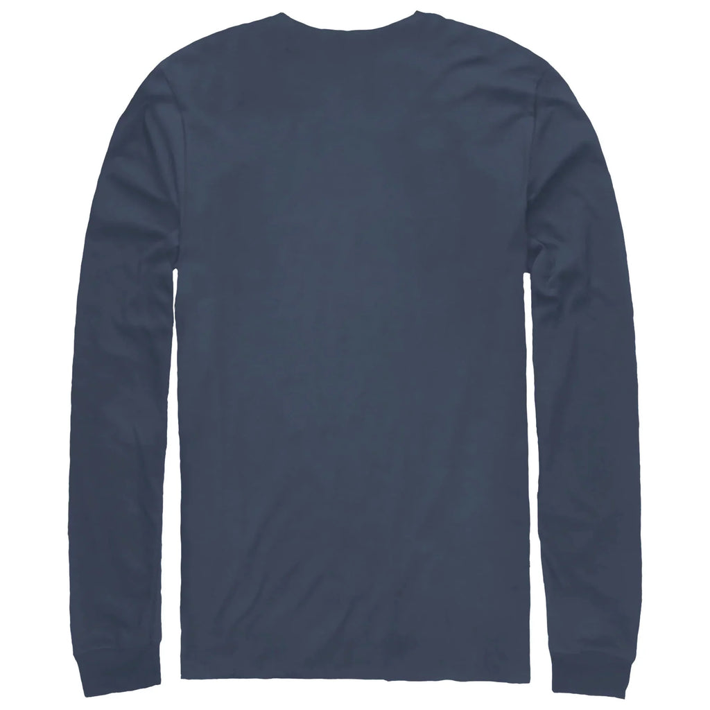 Men's Nintendo NES Classic Controller  Long Sleeve Shirt Navy Blue X Large