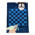 Star Wars Mandalorian Checkers Game Blanket, 100% Microfiber