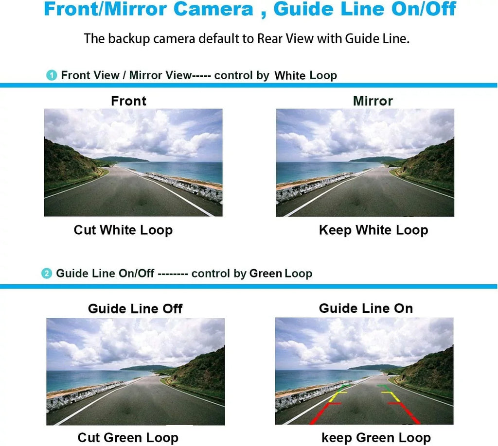 Backup Camera Rearview License PLatitudee Frame for ALPINE ILX-F511 ILXF511 Black
