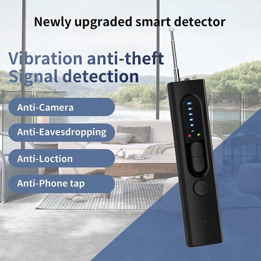 JahyElec Smart Signal Gear Rf Audio Detectors - Anti-spy Hidden Camera Detector Safe Device