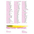 Pre-Owned Maurizio Cattelan: Index (Paperback) by Maurizio Cattelan, Roberta Tenconi, Vicente Todolí