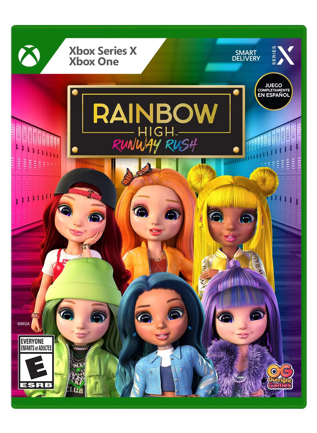 Rainbow High: Runway Rush - Xbox Series X - Experience the Glamorous Runway Rush with Rainbow High on Xbox Series X