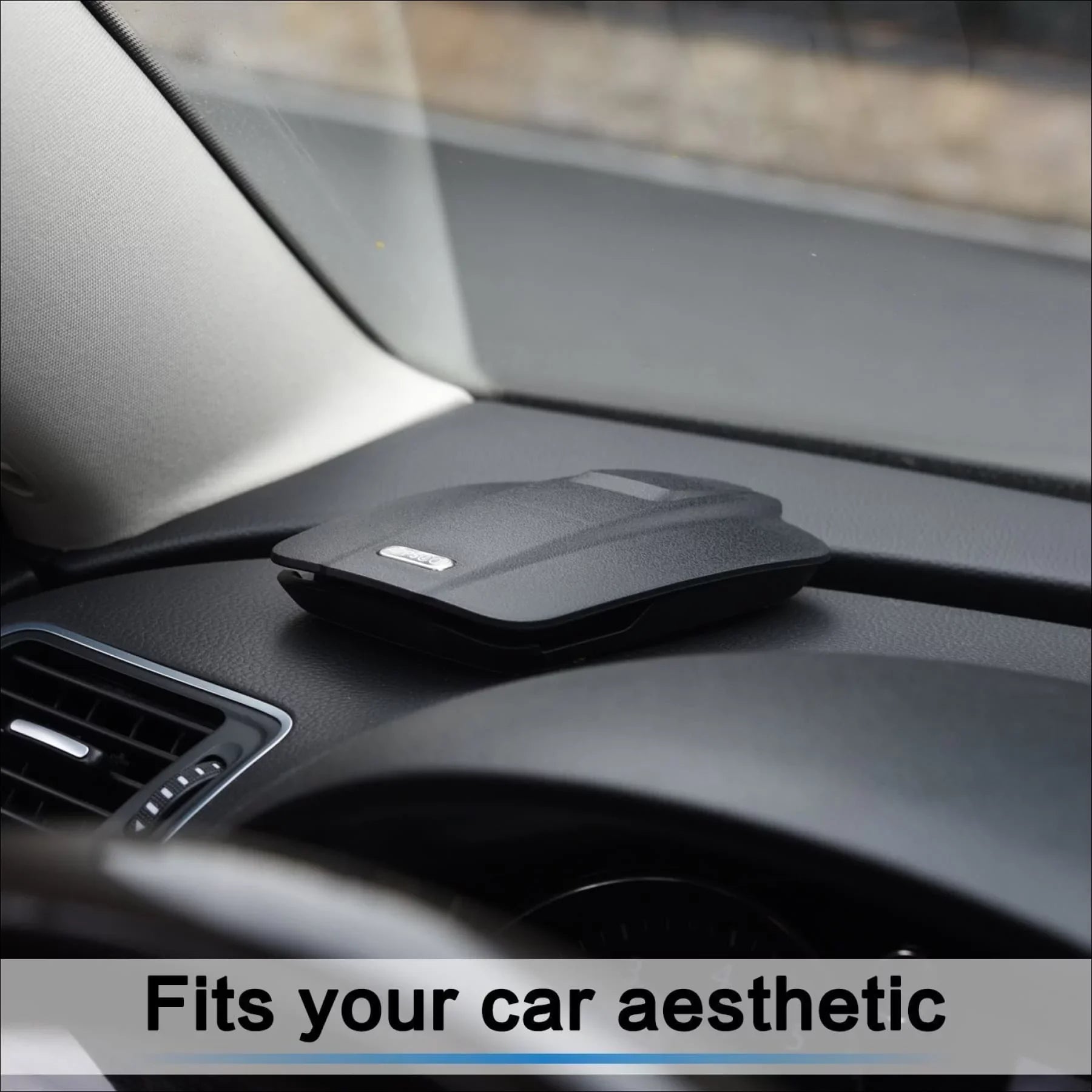 GPS Dash Mount Matte Black Dock for Garmin Nuvi Drive Dezl Drivesmart, Tomtom, Magellan Roadmate, Rand McNally, Navman, Cell Phone - Car Adhesive Non-Slip Dashboard Replacement Holder for Satnav