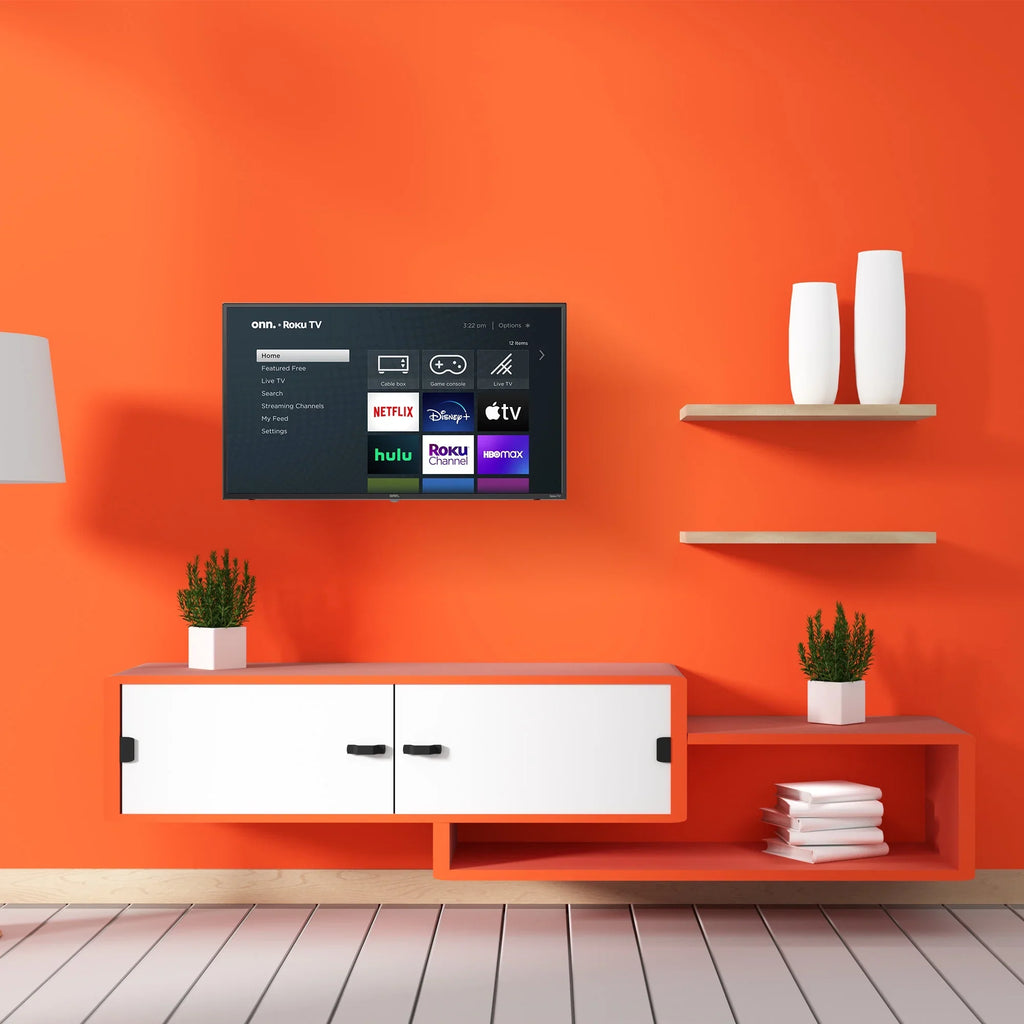 onn. 40” Class FHD (1080P) LED Roku Smart TV (100058007)