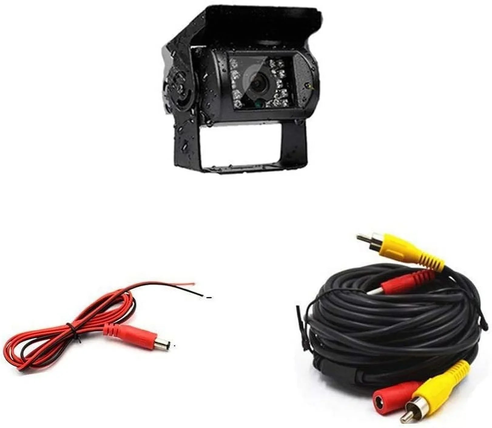 Camecho Truck Backup Camera Heavy Duty 18 IR Night Vision Waterproof Vehicle Rear View Camera 12 V 24V Backup