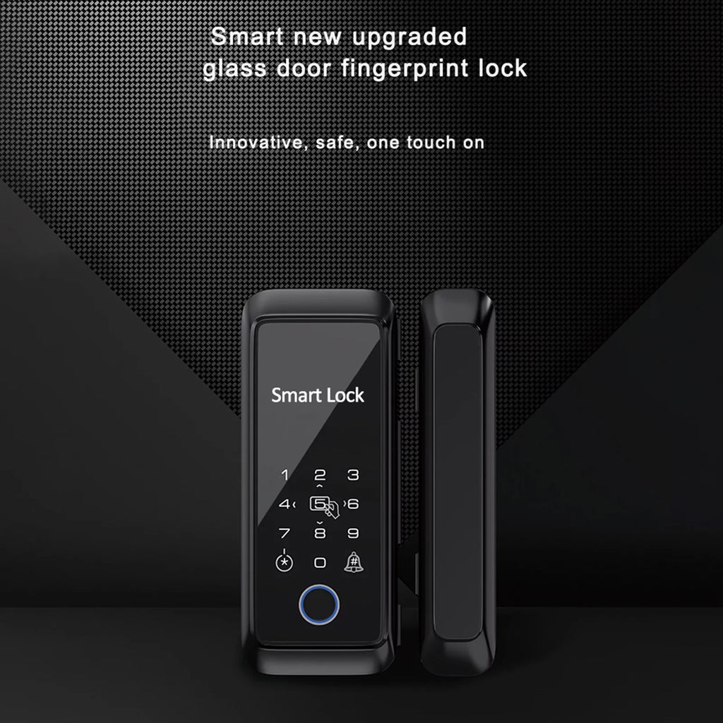 Dcenta Smart Lock with Fingerprint and Keypad, Intelligent Door Lock for Enhanced Security, Compatible with APP