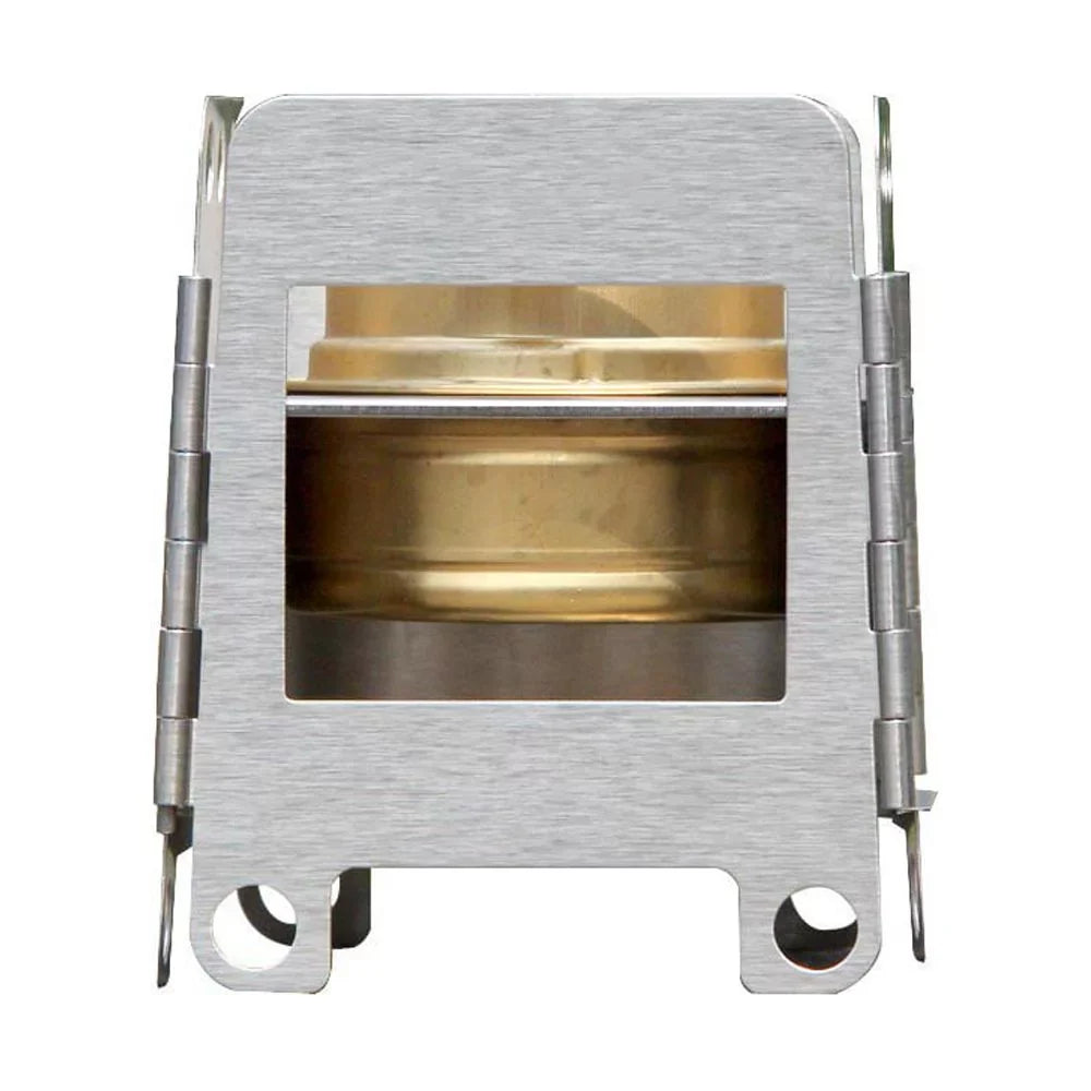 Lixada Camping Stove, Portable Stainless Steel Wood Stove for Backpacking and Picnics