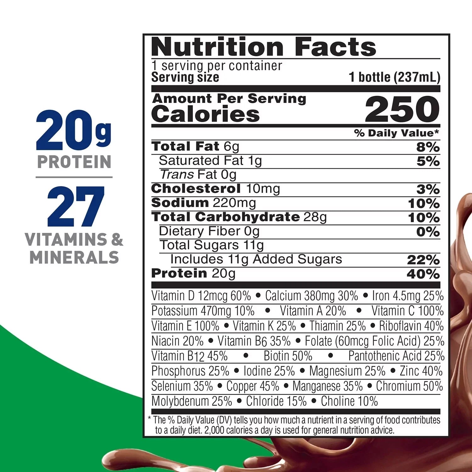 BOOST High Protein Drink, ChocoLatitudee (24 pk.)