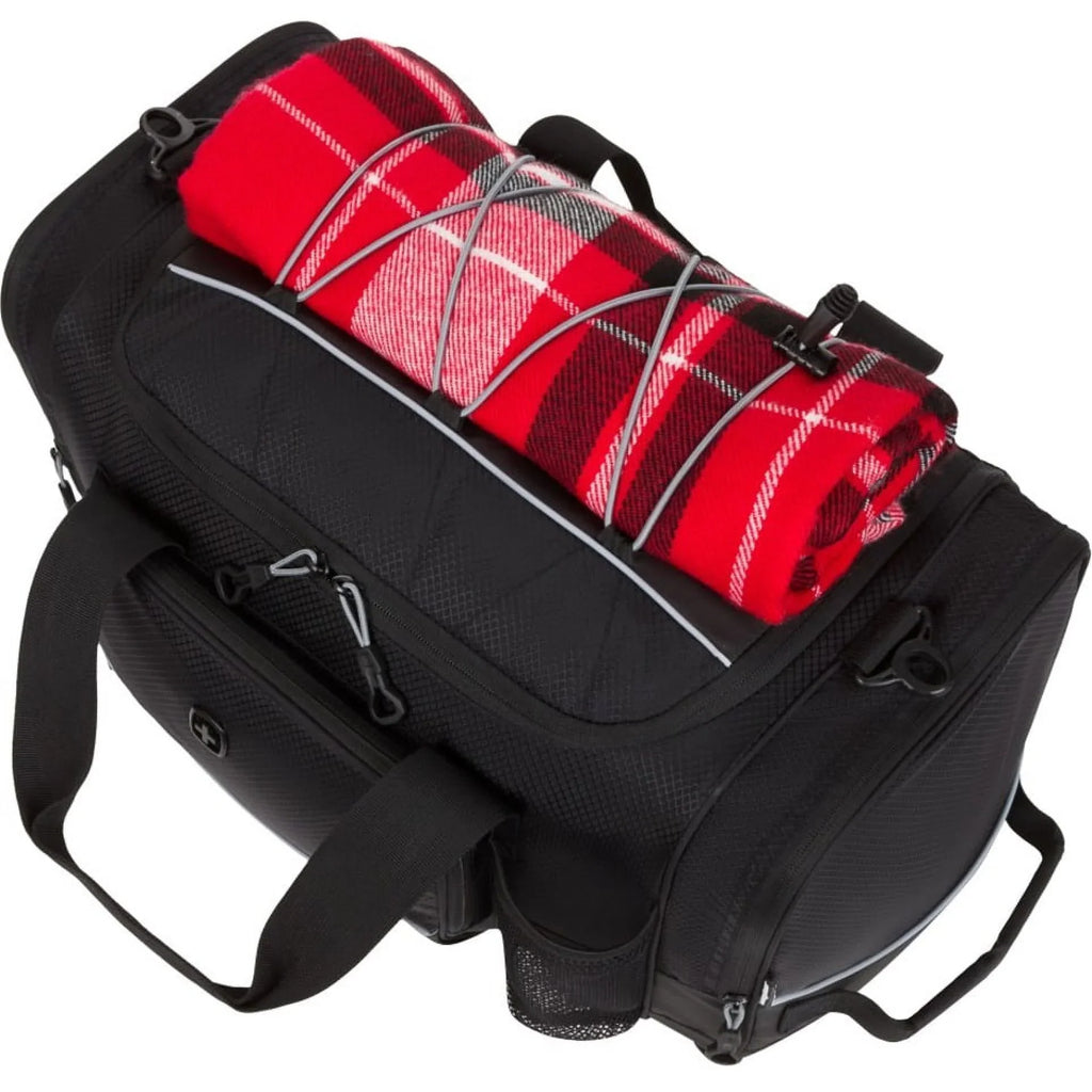 SwissGear Apex 9000200006 Carrying Case Rugged (Duffel) Travel Essential, Black Dobby