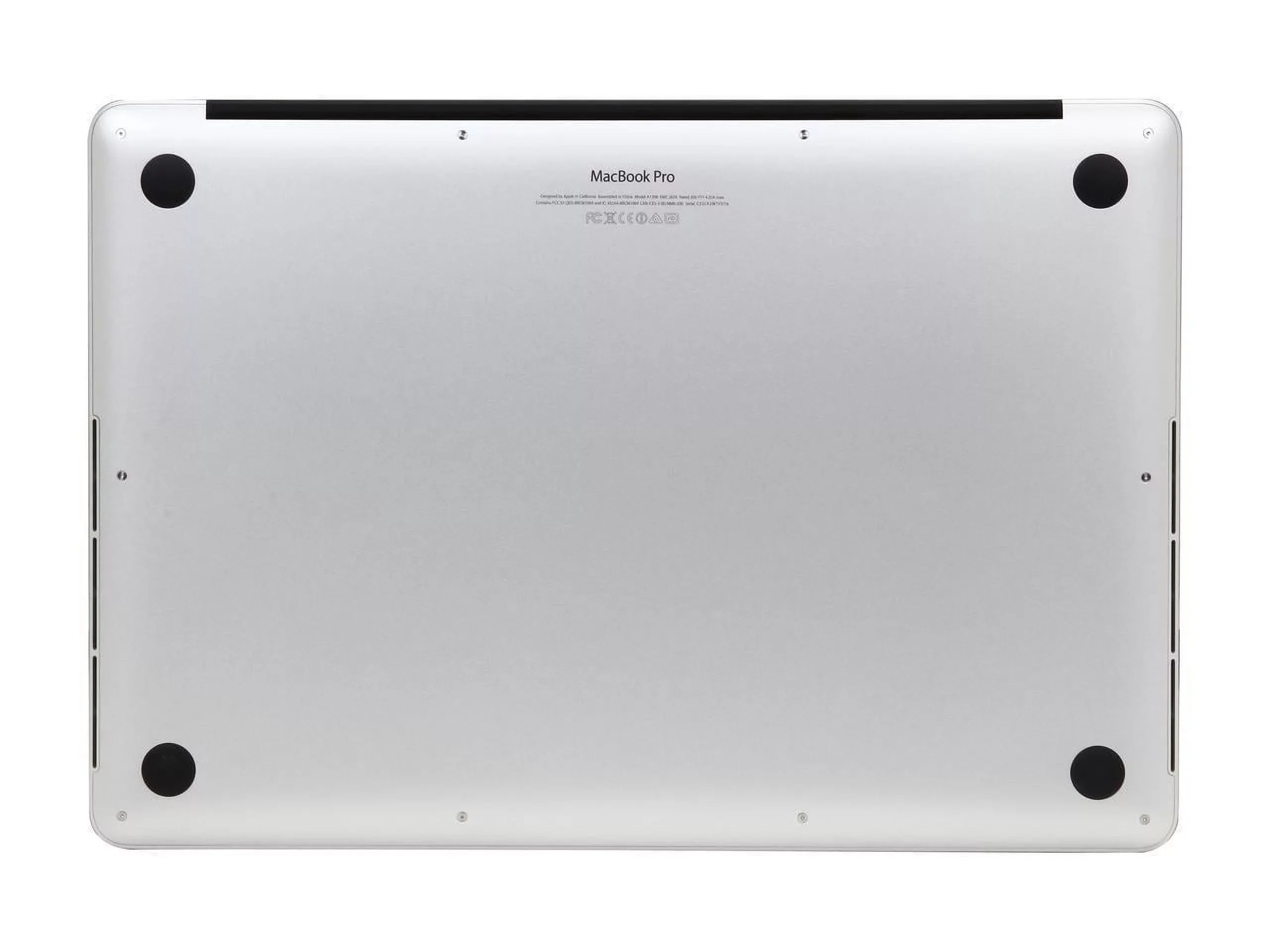 Restored 2015  MacBook Pro with intel I7 (15inch, 16GB RAM, 256GB SSD) Silver (Refurbished)