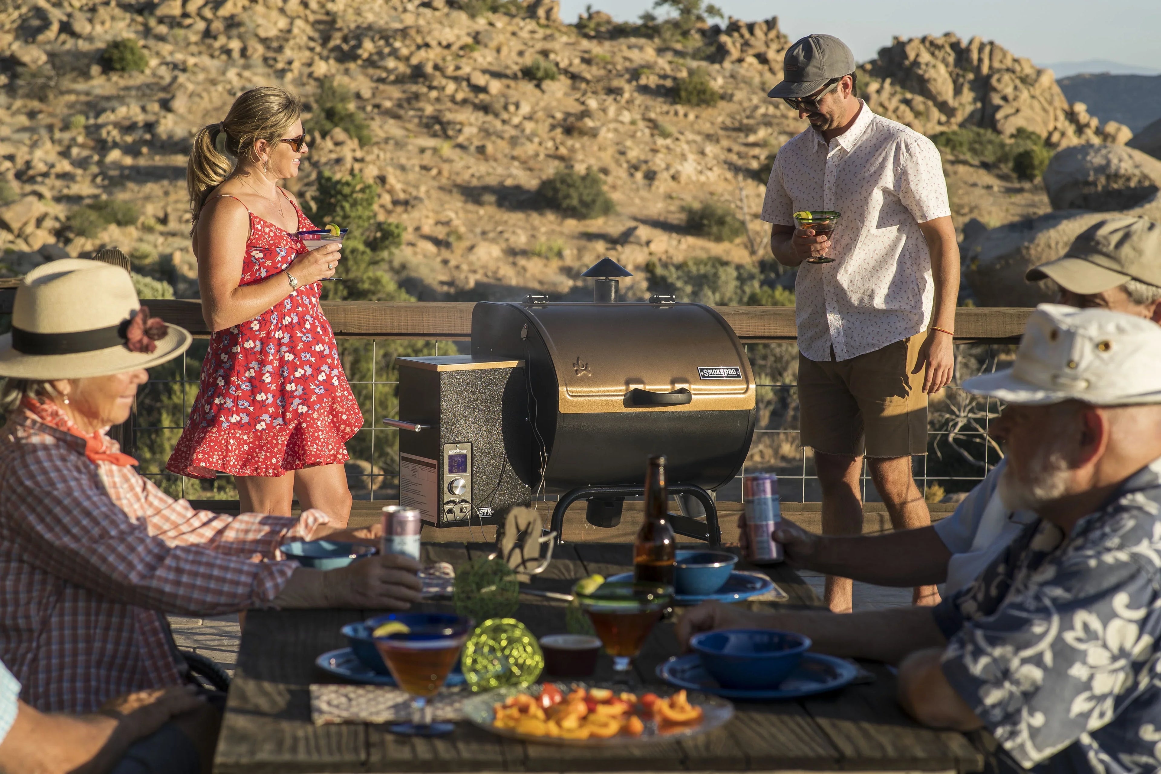 Camp Chef PG24STXB - Bronze Pellet Smoker Grill with 10 Smoke Settings, Patented Ash Cleanout Feature, PID Temperature Controller