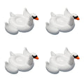4-Pack Swimline Giant InfLatitudeable Ride-On 75-Inch Swan Floats | 4 x 90621
