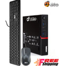Pre-Owned  M600 Desktop Tiny Computer Mini PC Intel Pentium upto 2.64GHz Processor 4GB RAM 256GB SSD Wifi Adapter Bto KB & Mouse Windows 10 (Refurbished)