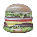 InfLatitudeable Brown Cheeseburger Deluxe Island Swimming Pool Float 60-Inch