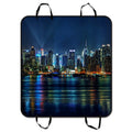 GCKG NYC New York City Colorful Buildings At Night Pet Car Seat Cover Dog Car Seat Mat Hammock Cargo Mat Trunk Mat For Cars Trucks and SUV 54x60 inches