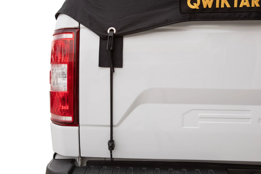 Qwiktarp Inc Truck Bed Cover: 2018 - 2023 Short Bed Chevy Colorado, GMC Canyon, Toyota Tacoma, Ford Ranger