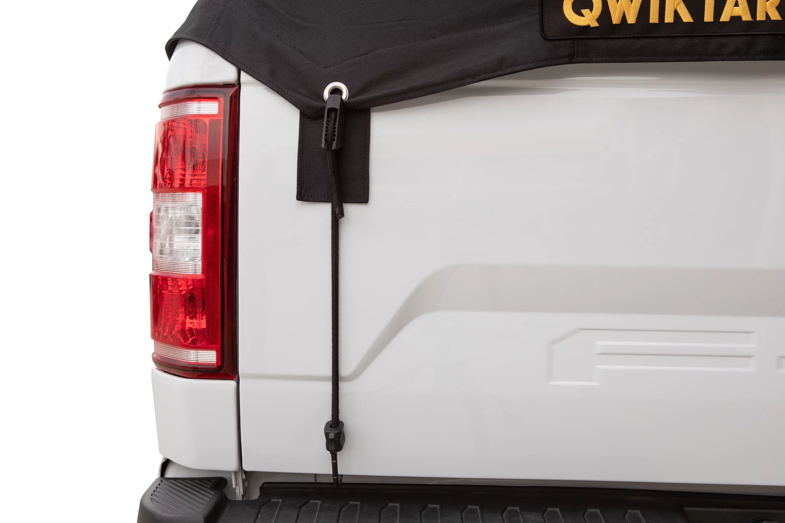 Qwiktarp Inc Truck Bed Cover: 2018 - 2023 Short Bed Chevy Colorado, GMC Canyon, Toyota Tacoma, Ford Ranger