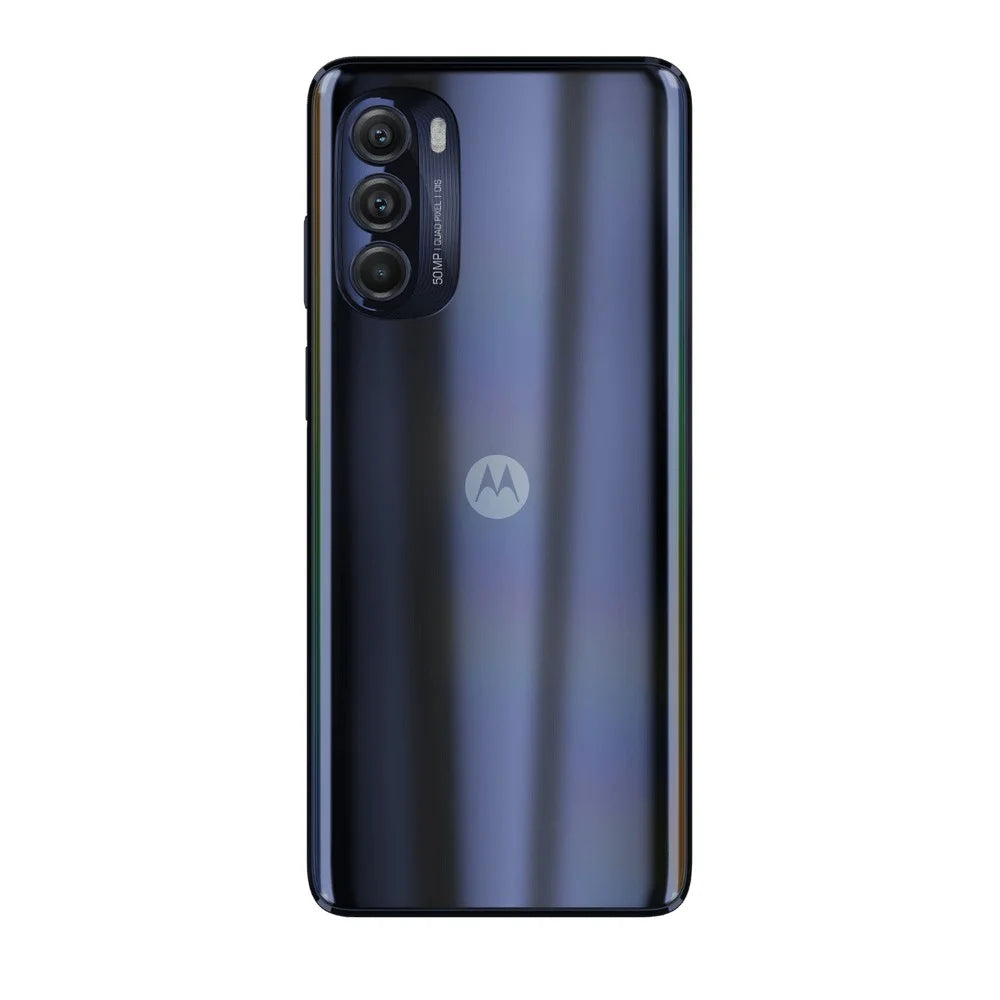 Used Motorola Moto G Stylus 5G (2022) Smartphone, Fully Unlocked,128 GB Storage + 4 GB RAM, Steel Blue