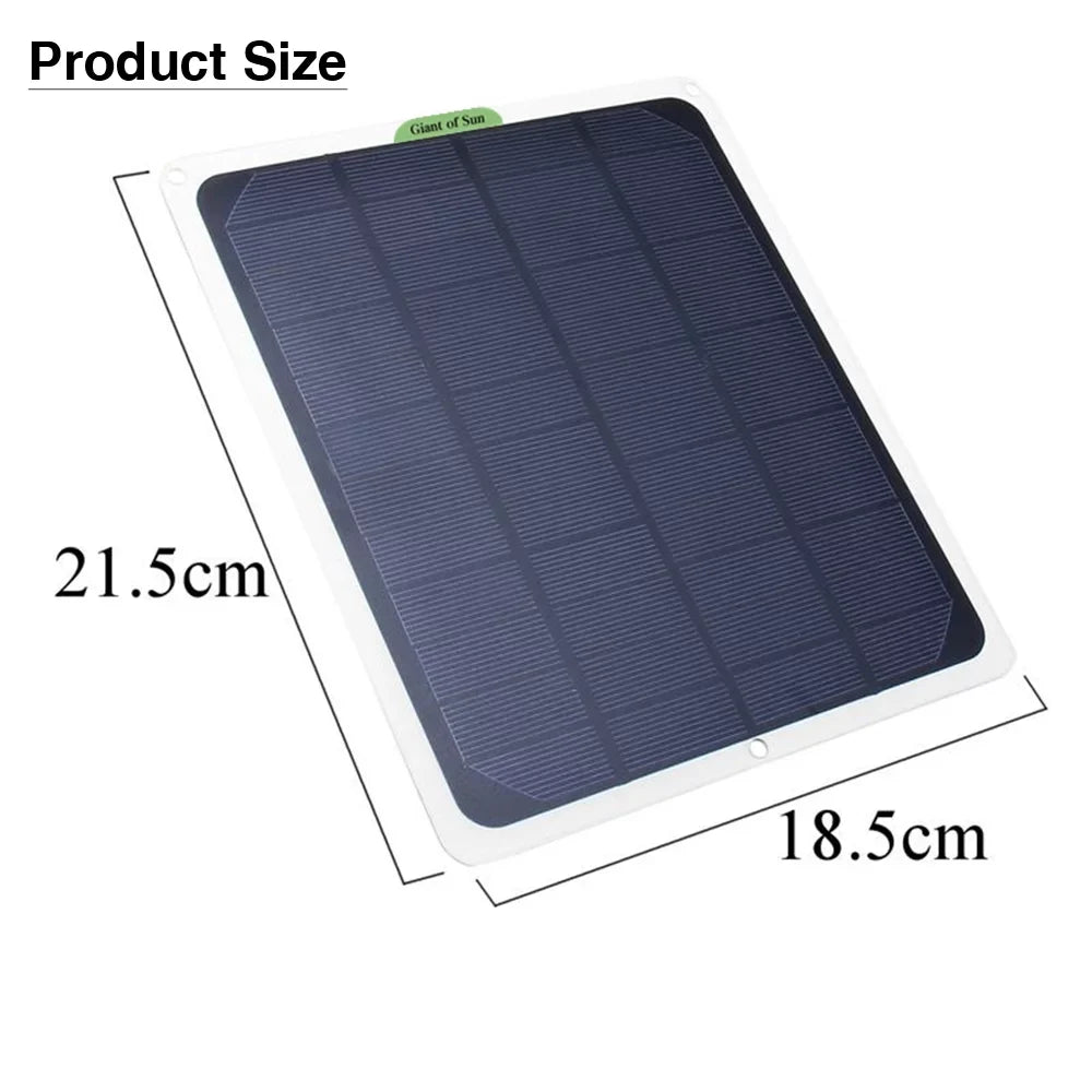 DFITO 22W Solar Panel,12V/5V Trickle Charger Battery Charger Kit W/ 2x Alligator clip,1x Cigarette lighter,2 Carabiners,1 mountaineering bag,1 Fast Charger,Maintainer Boat RV Car