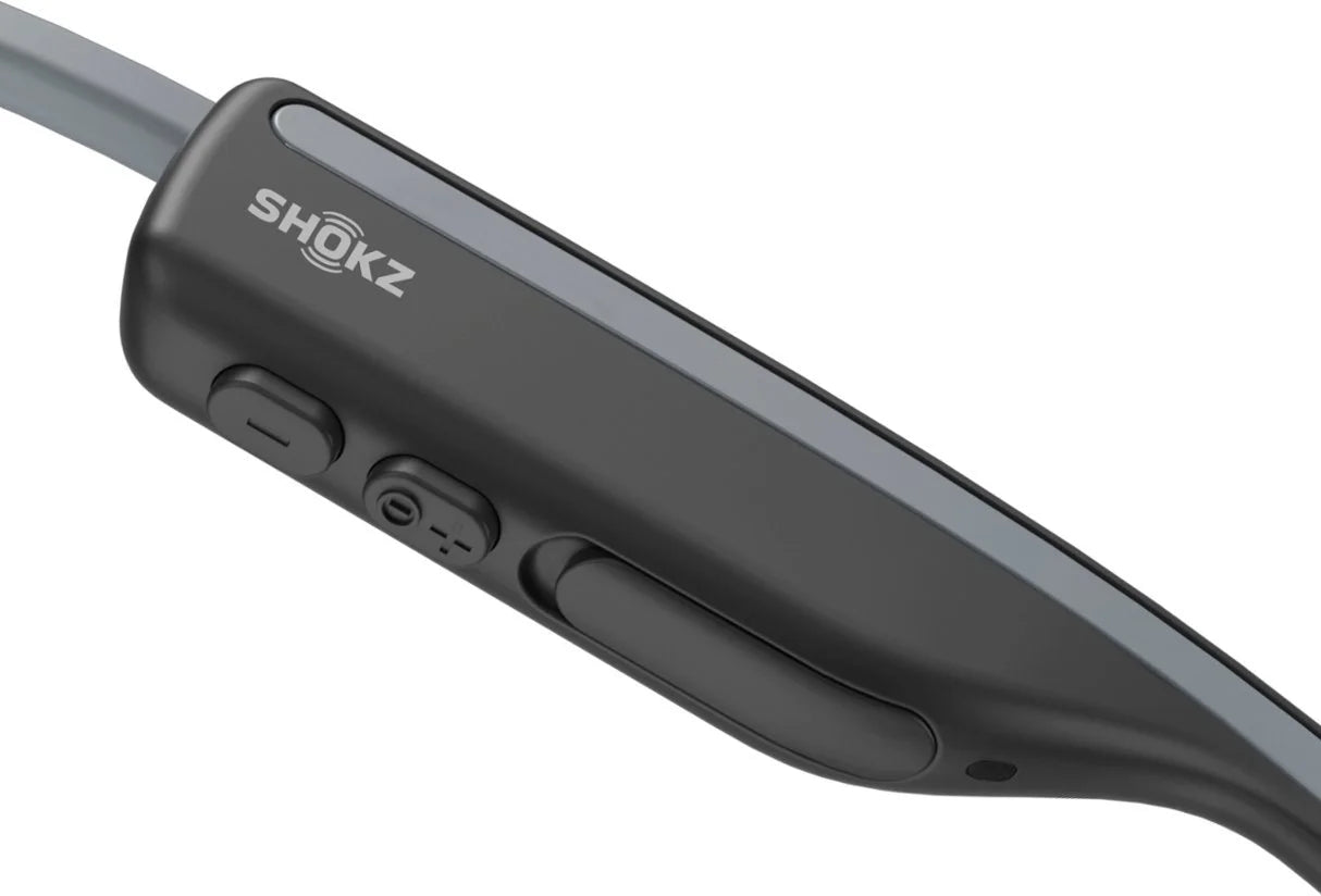 Restored Shokz OpenMove Bone Conduction Open Ear Lifestyle/Sport Headphones - Gray (Refurbished)