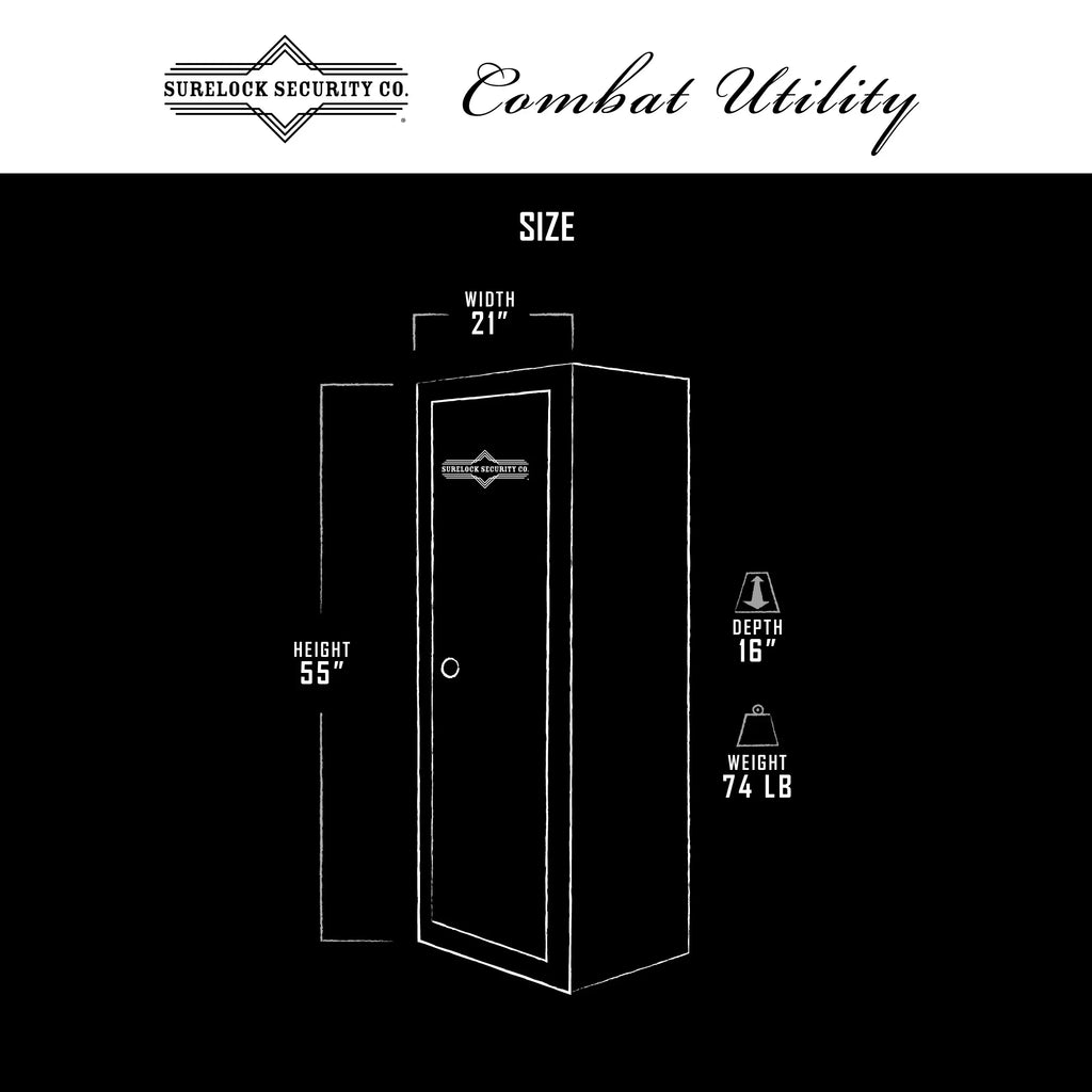 SureLock 3600U014 Combat Utility Cabinet with 3-Point Locking System