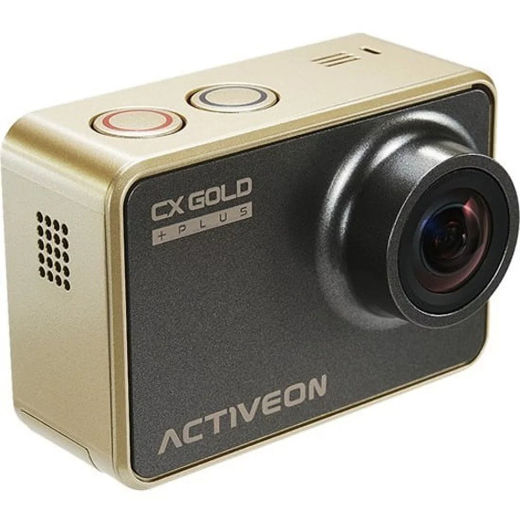 ACTIVEON Digital Camcorder, 2" LCD Touchdisplay, CMOS, Full HD, Gold
