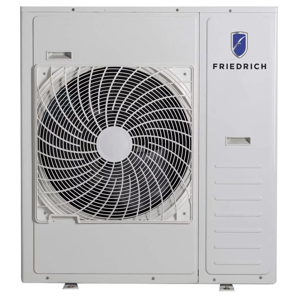 Friedrich FPHMR24A3A 24000 BTU Floating Air Pro Tri-Zone Mini Split Air Conditioner with Heat Pump Bundle with Indoor 12000 BTU Wall AC and Heating + 3 YR CPS Enhanced Protection Pack